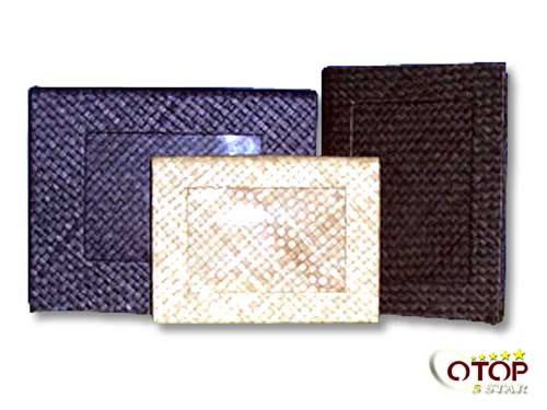 Panda Leaf Woven Accessory Box — 3