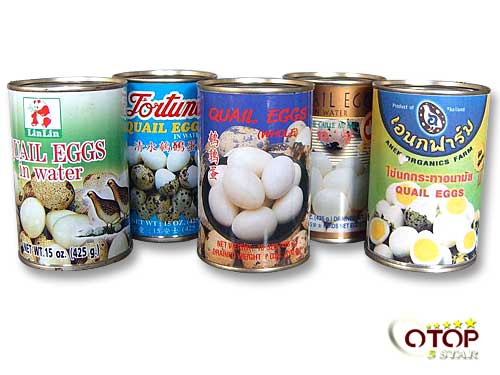 Processed Partridge Eggs
