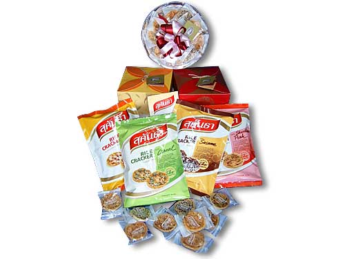 Rice Crackers Toppled with Cereals, Sukhantha Song Khrueang — 2