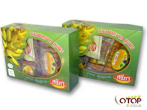 Dried Lep Mue Nang Banana, Sipha Brand