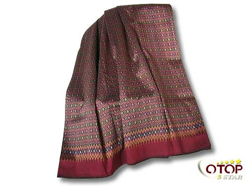 Mud Mee Silk Cloth (Chat Salap Soi Sot Hang Krarok Pattern) — 2