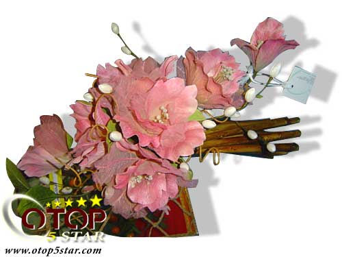 Artificial Flower with Diamond Powder (Rose and Lotus) — 2