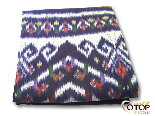 Indigo Mudmee Cloth