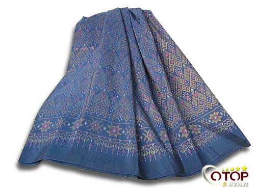 Mudmee Silk (with Khat Phuen Than Pattern) — 2