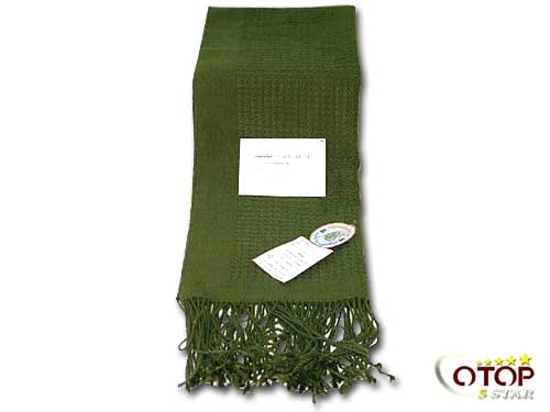 Hand-Woven Cloth with Mak Nat Pattern