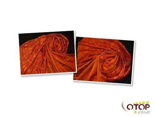 Mudmee Silk Cloth (Sunflower Pattern)