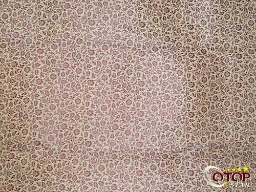 Flower Patterned Silk